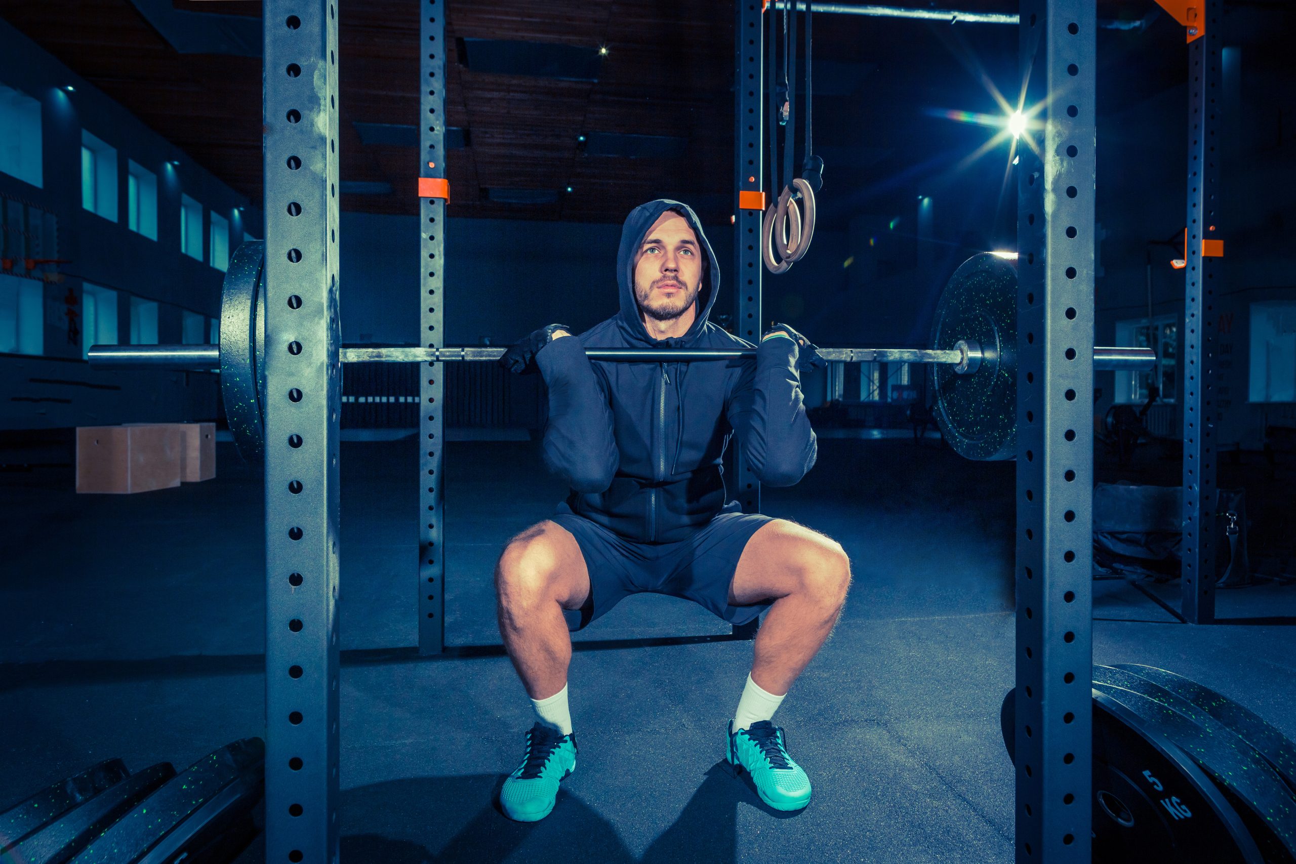 Squats for muscle building at Steroids Online